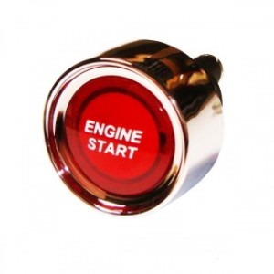 Buton starter cu LED rosu 50A