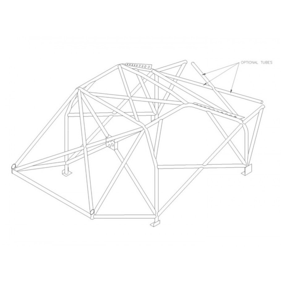 Roll Bar Sparco - Renault Clio 2 si 2RS