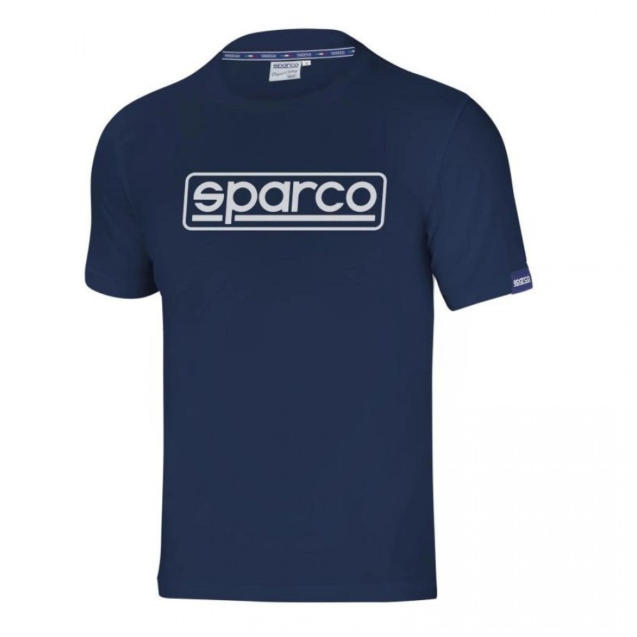 Tricou Sparco Frame Bleumarin