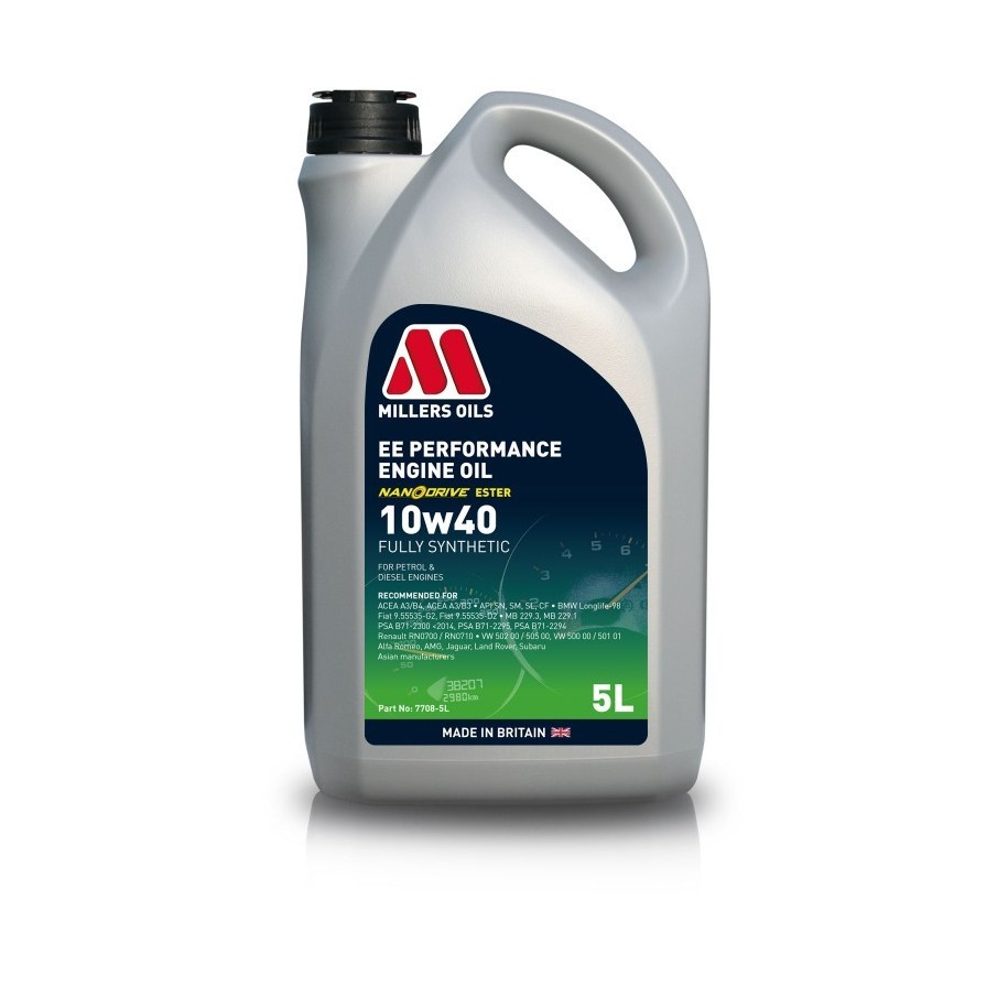 Millers Oils EE Performance 10w40 Fully Synthetic