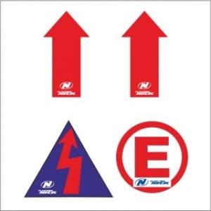 Set sticker FIA