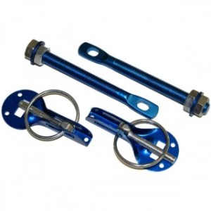 Sigurante capota Sparco aluminiu albastre