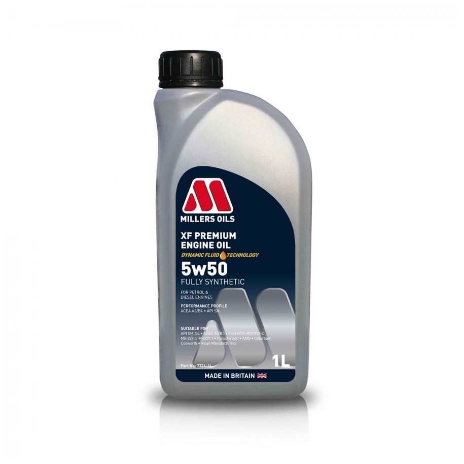 Millers Oil XF Premium Engine Oil 5w50 1L