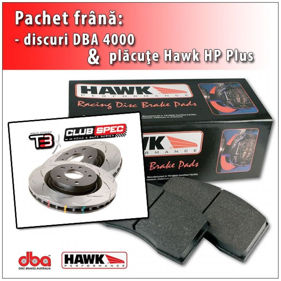 Impreza GDB fata - DBA 4000T3/Hawk HP Plus