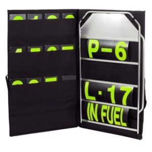 Tablou mare semnalizare boxe (kit)