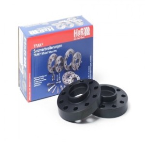 Distantiere H&R negru eloxat