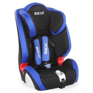 Scaun Sparco F1000i (9-36kg)-albastru