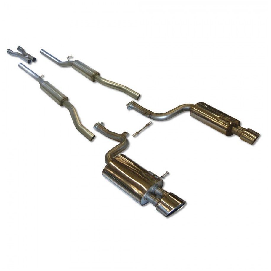 Milltek cat back rezonat - RS4 (B7)