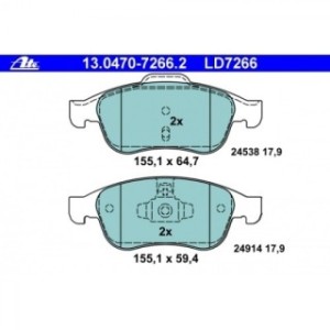 Set placute frana ATE Ceramic