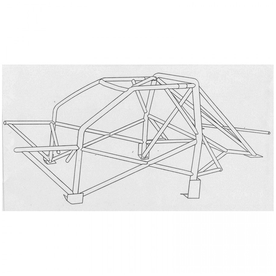 Rollcage Sparco CrMo4 - BMW E36 coupe