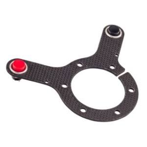 Buton aditional din carbon - 2 pozitii