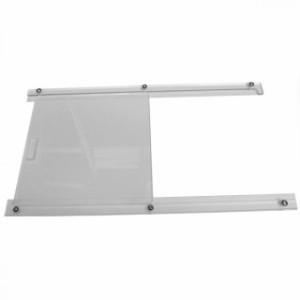 Vizor glisant plexi portiera