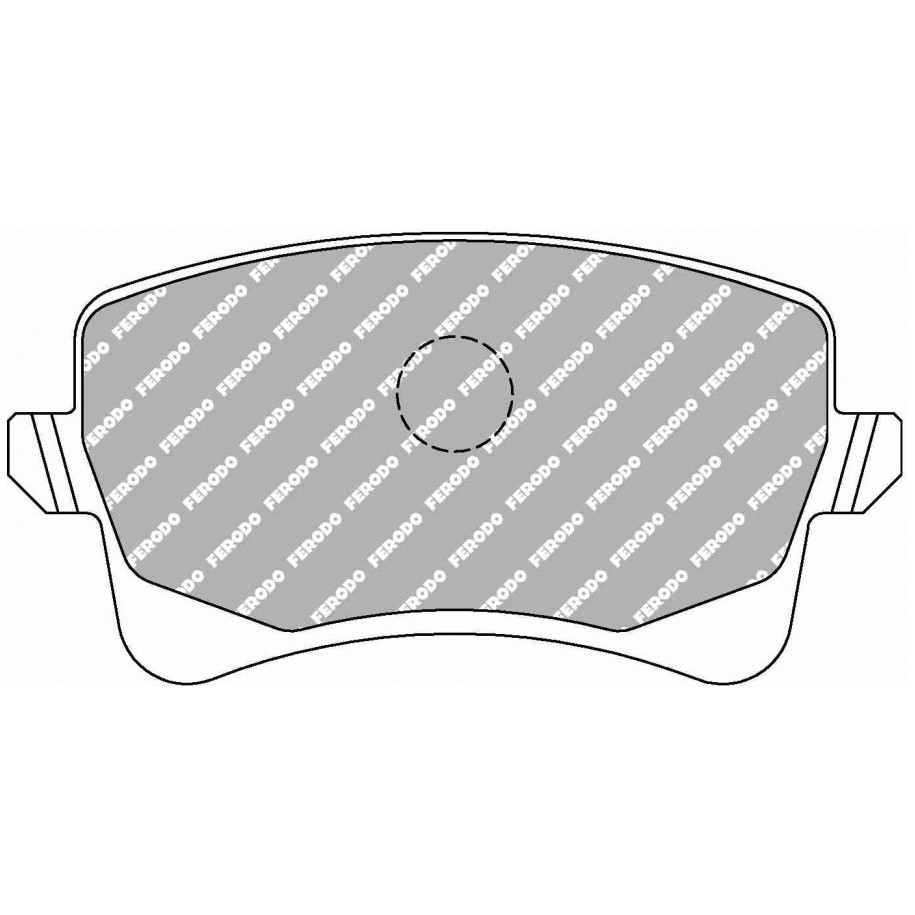Fedoro Placute Frana Spate Audi Ds2500 FCP4050H