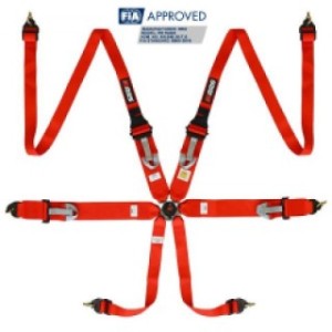 Centura FIA 6P HANS 3''x2"