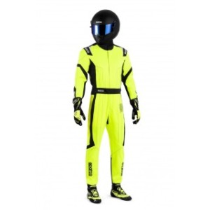 Combinezon Karting Thunder Advanced Galben