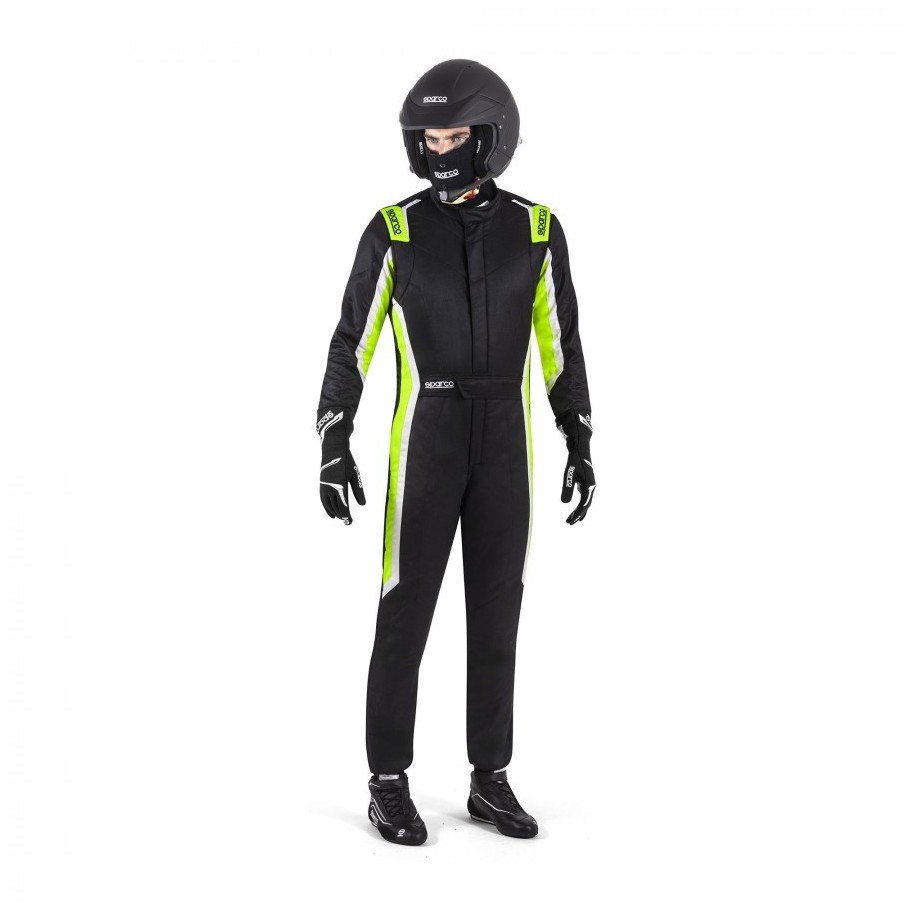 Combinezon FIA Sparco Sprint R566 Negru/Verde